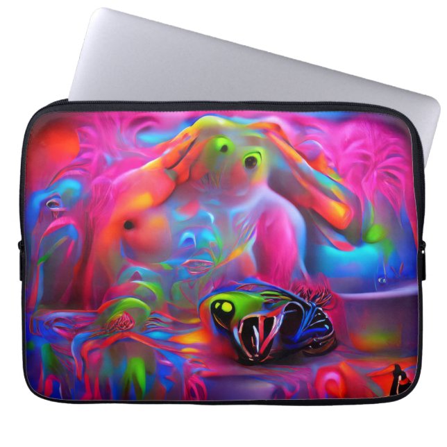 Ablutofobie Laptop Sleeve (Voorkant)