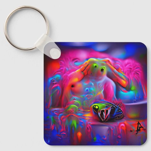 Ablutofobie Sleutelhanger (Voorkant)