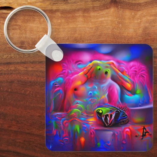 Ablutofobie Sleutelhanger (Voorkant)