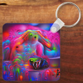 Ablutofobie Sleutelhanger (Achterkant)