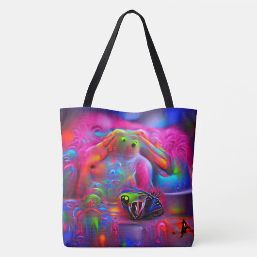 Ablutofobie Tote Bag (Achterkant)