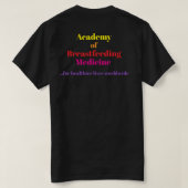 ABM T-shirt voor gezondere levens wereldwijd (Design achterkant)