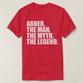 AbnerAbner Naam Abner voornaam T-shirt (Design voorkant)