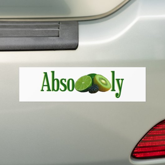 abnormaal bumpersticker (Op auto)