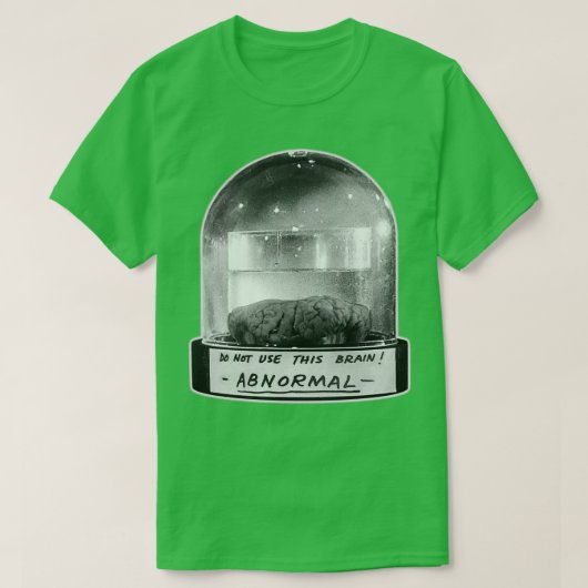 ABNORMALE hersenpot T-shirt (Design voorkant)