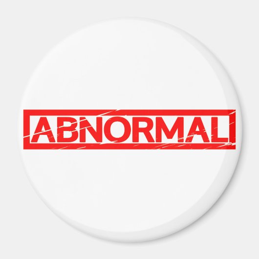 Abnormale Stempel Magneet (Voorkant)