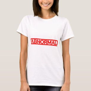 Abnormale Stempel T-shirt