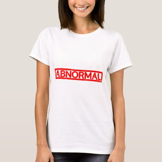 Abnormale Stempel T-shirt (Voorkant)