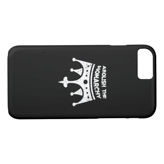 Abolish Anti No Kings In America Bumper Classic Case-Mate iPhone Case (Achterkant (Horizontaal))