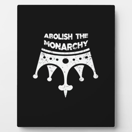 Abolish Anti No Kings In America Bumper Classic Fotoplaat (Voorkant)