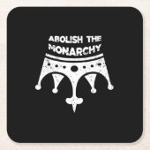 Abolish Anti No Kings In America Bumper Classic Kartonnen Onderzetters (Voorkant)