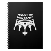 Abolish Anti No Kings In America Bumper Classic Notitieboek (Voorkant)