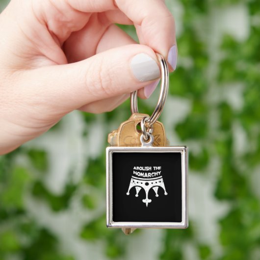 Abolish Anti No Kings In America Bumper Classic Sleutelhanger (Hand)