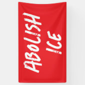 Abolish ICE Overpass Protest Spandoek (Verticaal)