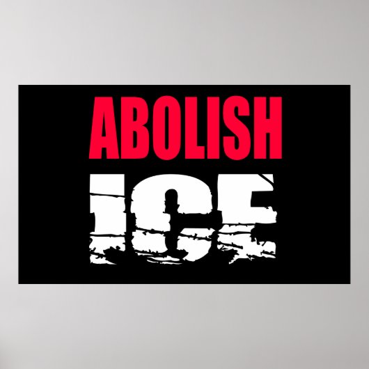 Abolish ICE Poster (Voorkant)