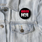 Abolish ICE Ronde Button 5,7 Cm (In situ)
