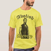 Abolish Sleeach - Abraham Lincoln T-shirt (Voorkant)