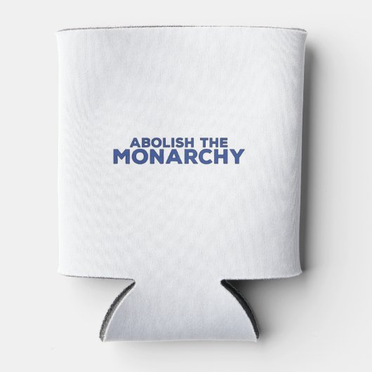 Abolish the Monarchy Blikjeskoeler (Voorkant)