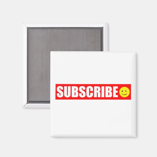 Abonneer Magnet (Voorkant / Achterkant)