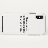 Abonnement op je problemen opzeggen Case-Mate iPhone case (Achterkant (horizontaal))