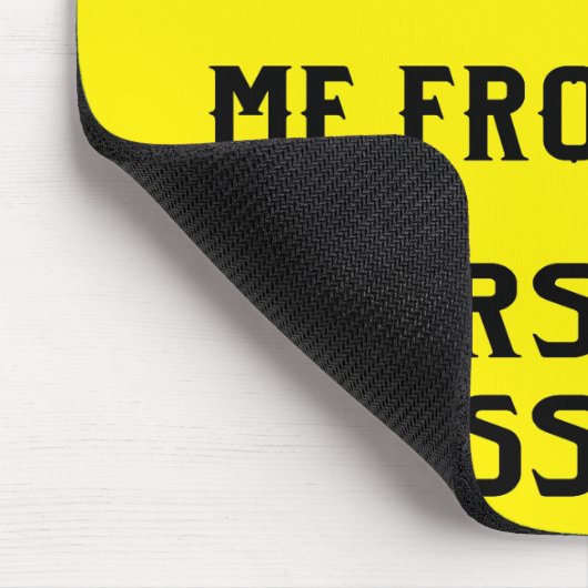 Abonnement op mij opzeggen voor je persoonlijke pr muismat (Hoek)