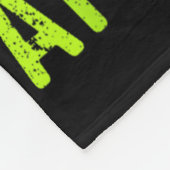 Abonnement op nummer 1 Funny Badminton Fleece Deken (Hoek)