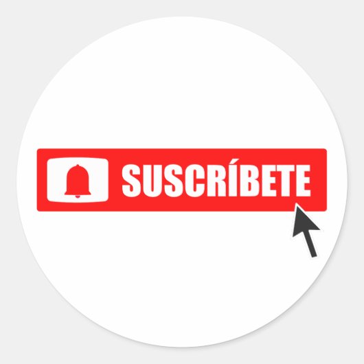 abonnement  ronde sticker (Voorkant)