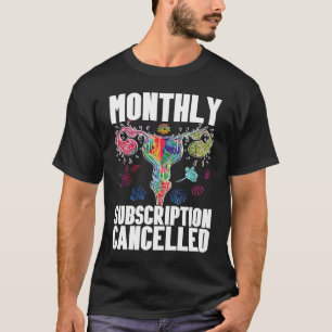Abonnement Uterus Support Hysterectomie Recovery T-shirt