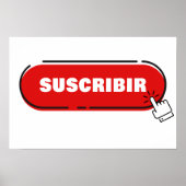 Abonneren - Social Media Content Creator Spaans Poster (Voorkant)