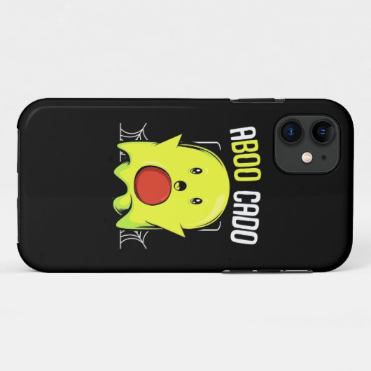 Aboocado Avocado Halloween Case-Mate iPhone Case (Achterkant (horizontaal))