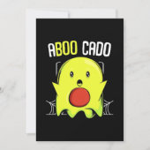 Aboocado Avocado Halloween Kaart (Voorkant)