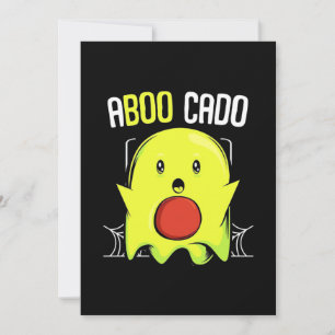 Aboocado Avocado Halloween Kaart