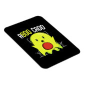 Aboocado Avocado Halloween Magneet (Rechterzijde)