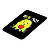 Aboocado Avocado Halloween Magneet (Linkerzijde)