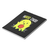 Aboocado Avocado Halloween Notitieblok (Linkerzijde)