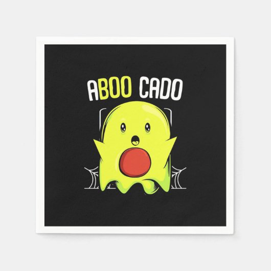 Aboocado Avocado Halloween Servet (Voorkant)