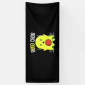 Aboocado Avocado Halloween Spandoek (Verticaal)
