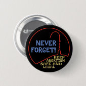 Aboration Safe & Legal Ronde Button 5,7 Cm (Voorkant /achterkant)