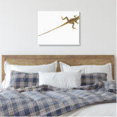 Aboreale agamidesoorten in het oosten canvas afdruk (Insitu (Slaapkamer))