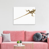Aboreale agamidesoorten in het oosten canvas afdruk (Insitu (Woonkamer))