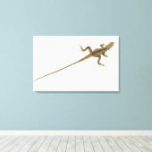 Aboreale agamidesoorten in het oosten canvas afdruk (Insitu (Houten vloer))