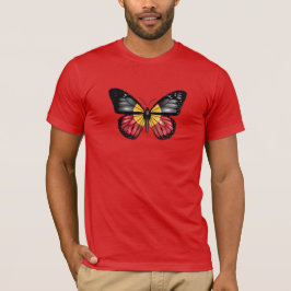 Aborigemaandvlag monarque Butterfly T-shirt