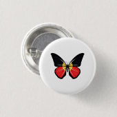 Aborigin Butterfly-vlag Ronde Button 3,2 Cm (Voorkant /achterkant)
