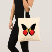 Aborigin Butterfly-vlag Tote Bag (Voorkant (product))