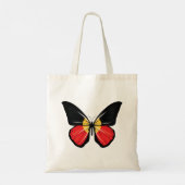 Aborigin Butterfly-vlag Tote Bag (Achterkant)