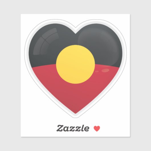Aborigin Liefde Icon Sticker (Vel)