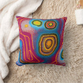 Aboriginal Abstract Art Vol 01 Kussen (Deken)