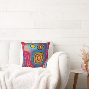 Aboriginal Abstract Art Vol 01 Kussen
