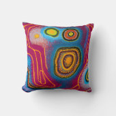Aboriginal Abstract Art Vol 01 Kussen (Voorkant)