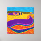 Aboriginal Abstract Art Vol 02 Canvas Afdruk (Voorkant)